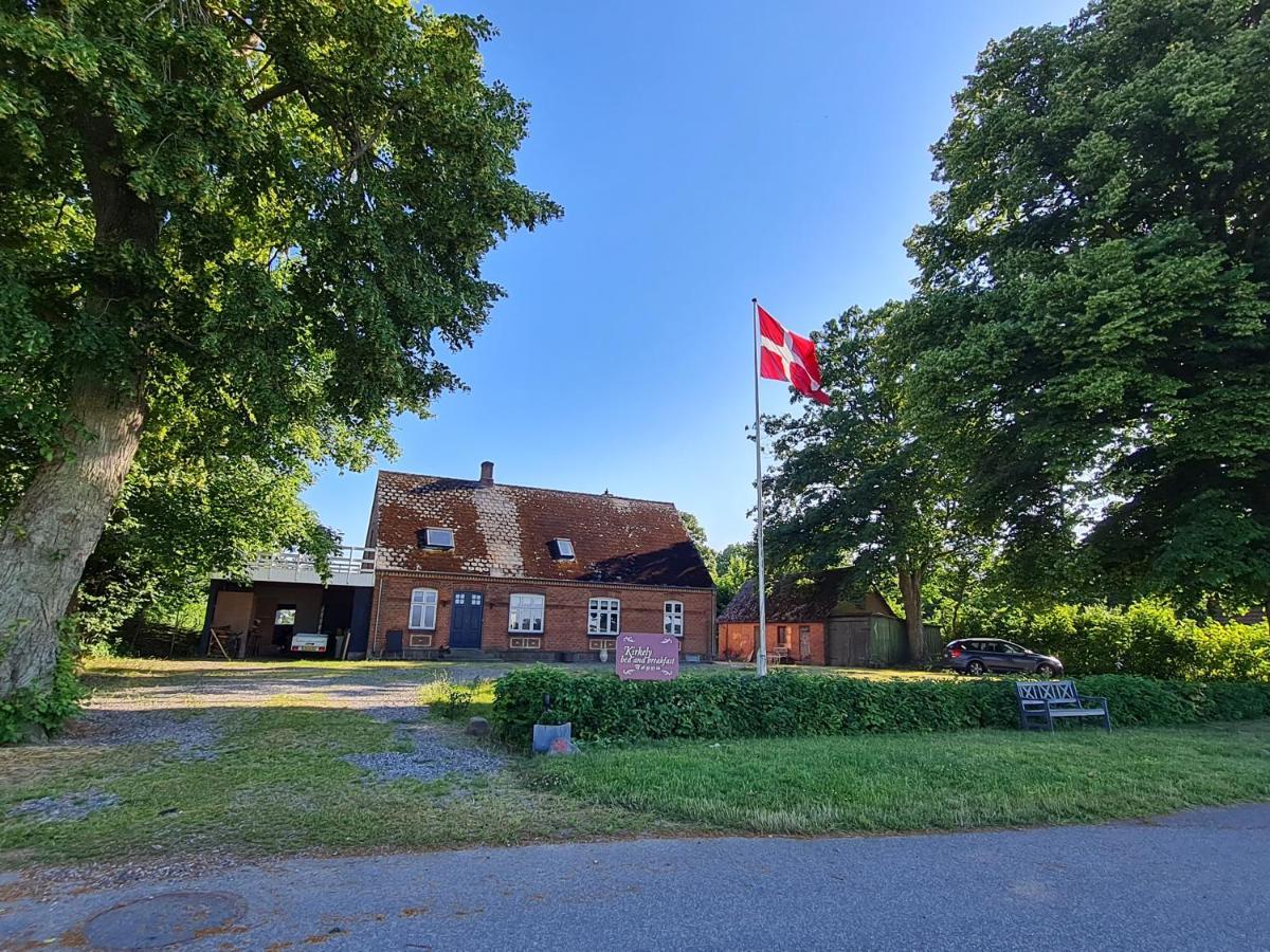 Kirkely Bed And Breakfast Vester Ulslev Bagian luar foto